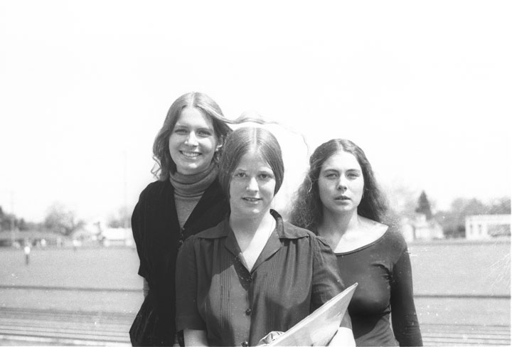 Lisa Jacobson, Meg Goodwin, Mary Priestly, photo by Pat McLaughlin