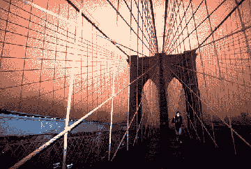 Brooklyn Bridge Runner photo