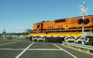Railroad Crossing, Newberg, Oregon