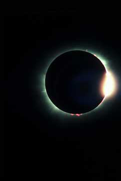 Solar Eclipse, photo, 1979 Oregon