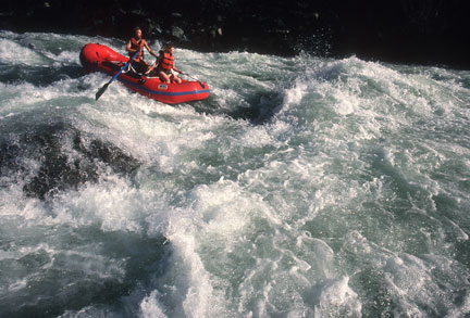 Rafting, Illinois River, Oregon