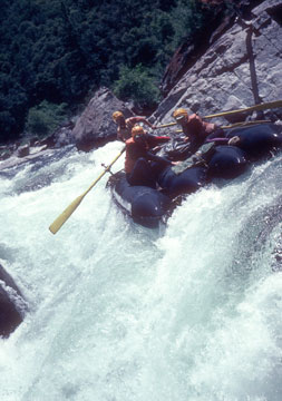 Rafting Tuolumne River, CA