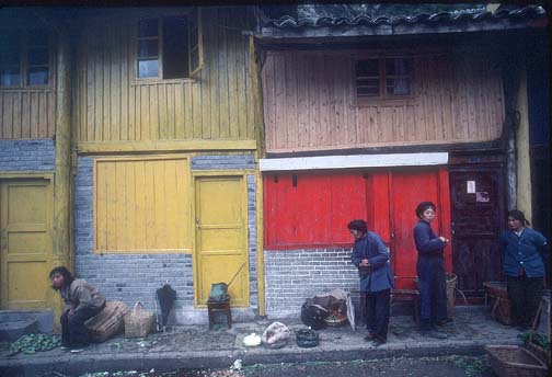 Street Scene, Kanding, China