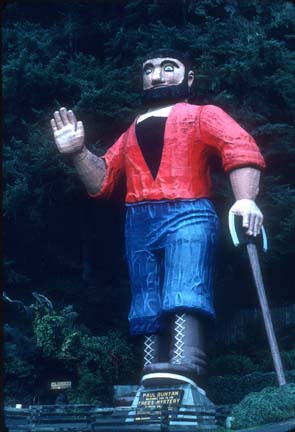 Paul Bunyan, Trees of Mystery, CA