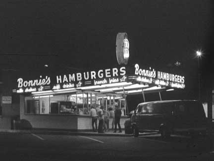 Bonnie's Hamburgers, 1973 Portland, Oregon