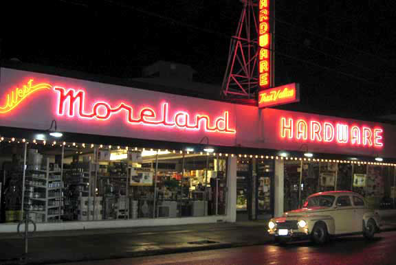 1965 Volvo 544, Moreland Hardware Neon 