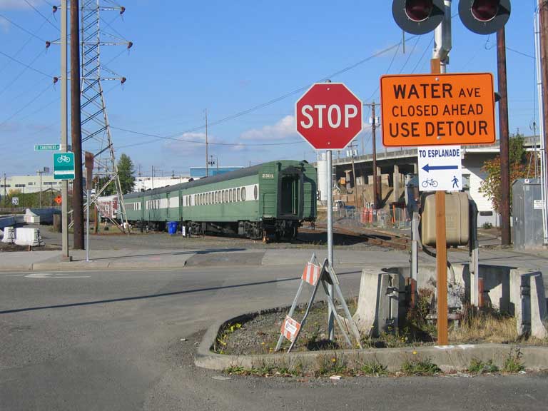 Old trainyard, Portland Oregon, photo