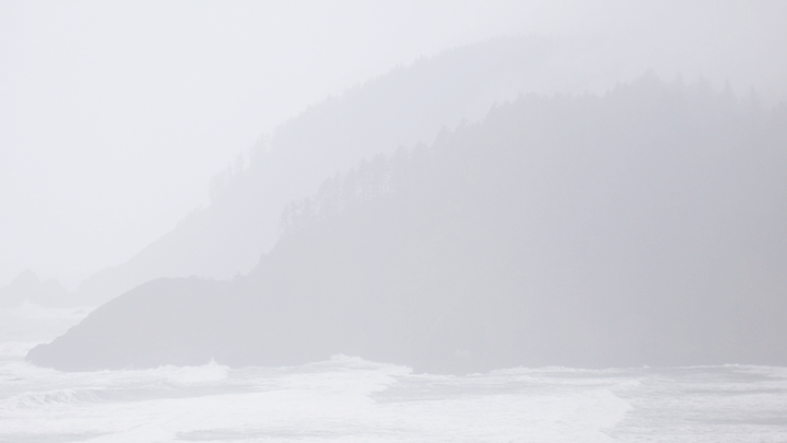 Indian Point in the fog