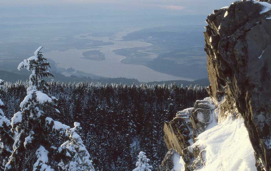 Columbia River viewed from Larch Mountain, OR