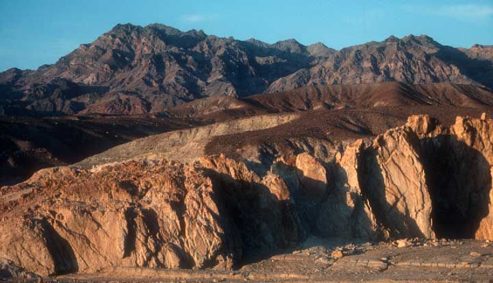 Death Valley cliffs