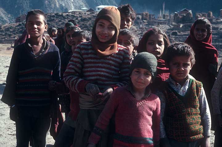 Kids at Kristwar, Jammu Kashmir, India
