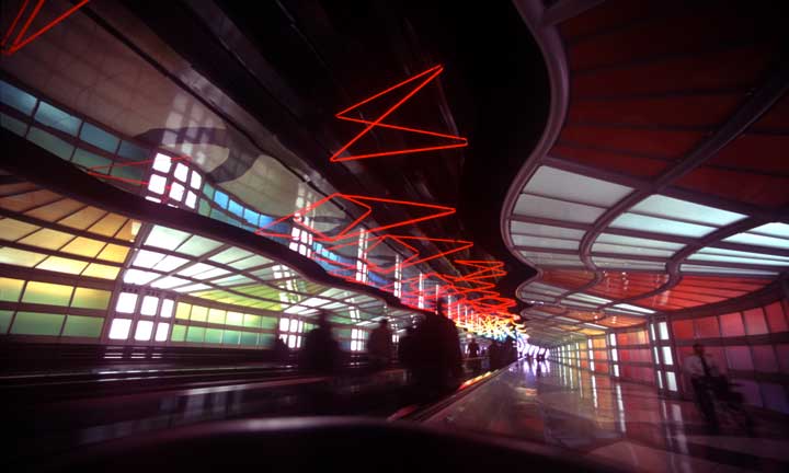 O'Hare airport tunnel
