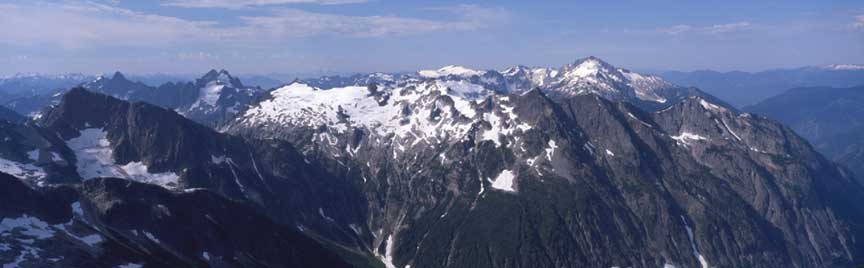 Pioneer Ridge, North Cascades N.P. WA, from Mt. Challenger