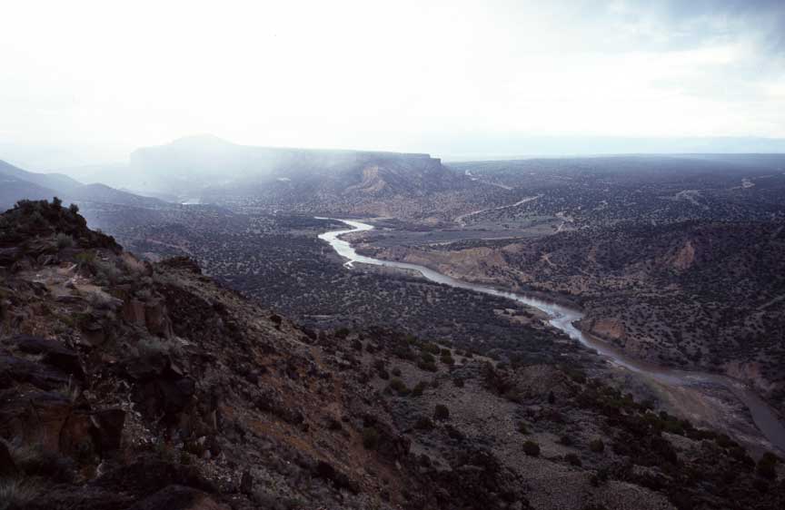 Rio Grande River near Los Alamos, NM