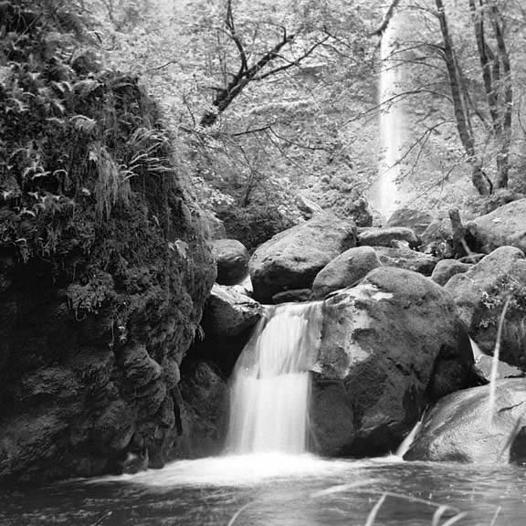 M Cord Creek Falls, along I-84