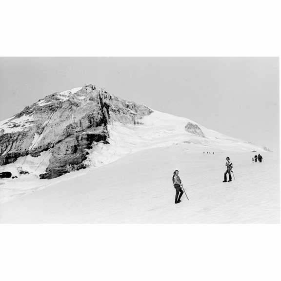 Mt. Hood, start of Sunshine Rt. Lois Keller and friends