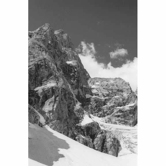 The Grand Teton, Grandstand approach to North Ridge 