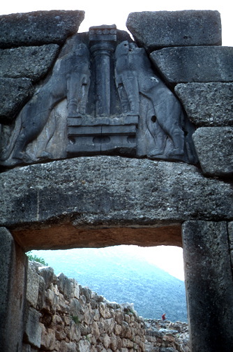 Lion's Gate, Mycenae, Greece