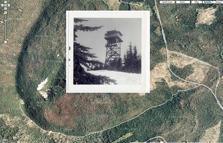 Sisi Butte, Oregon, lookout tower