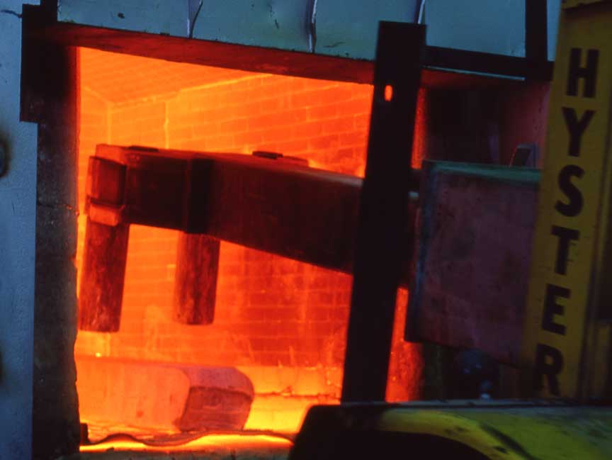 Zirconium ingot photo at Wah Chang, Albany, OR