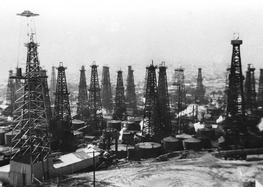 Signal Hill, Vintage photo, Long Beach 1925