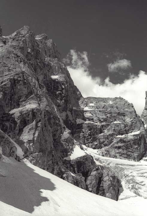 Grand Teton, North Face, Grandstand