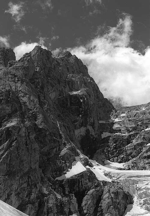 Grand Teton, North Face, Grandstand