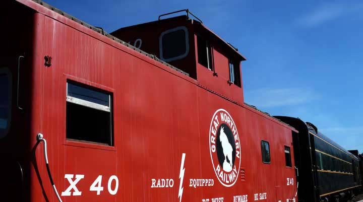 Train caboose photo