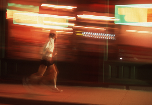 Neon runner